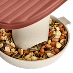 cosy feeder silo 18cm tuscan red